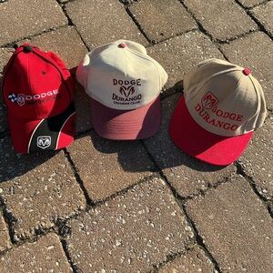 Vintage Dodge Durango Hats Set